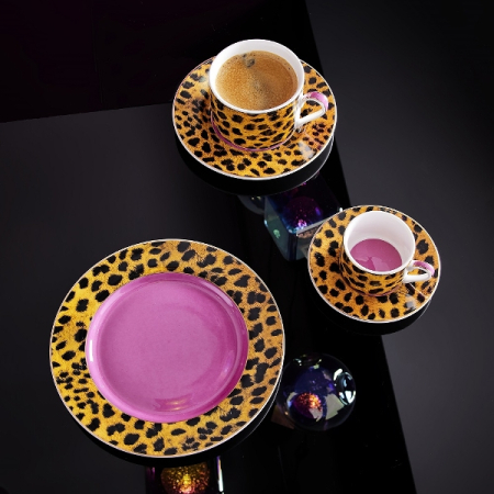 Set 4 cesti espresso Jungle Love [1]