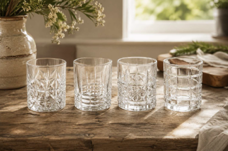 CADOURI - Set 4 pahare whisky BLUES
