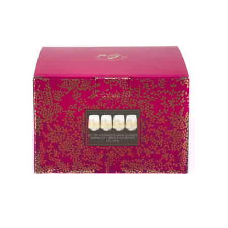 Set 4 pahare whisky colectia Chelsea Gold Leaf [3]