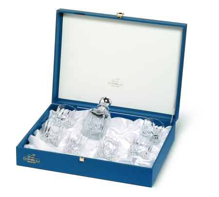 SUB 2000 - Set 6 pahare si carafa cristal whisky Opera