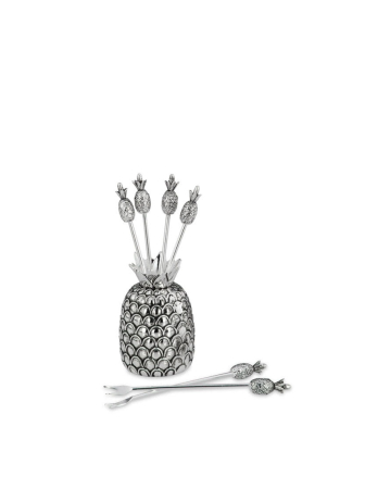 BRANDURI - Set argintat 6 ace fructe