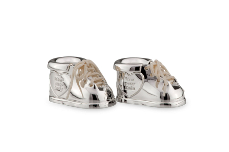 OBIECTE DECORATIVE - Set argintat botosei prima suvita si primul dintisor