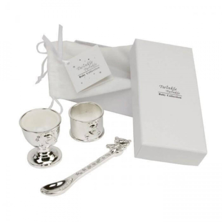 COPII - Set argintat pentru mic dejun colectia Twinkle
