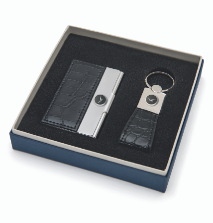 CADOURI - Set cadou pentru domni suport card + breloc