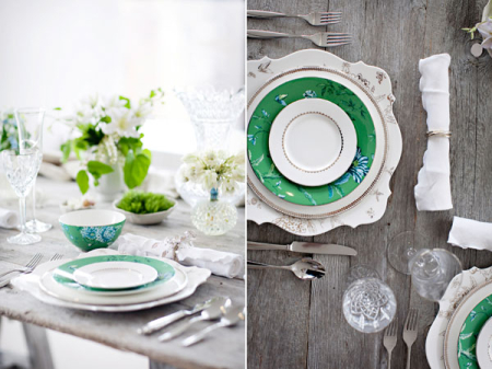 Set masa din portelan bone china Wedgwood colectia Chinoiserie White – pentru 6 persoane [3]