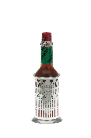 ACCESORII SERVIRE - Suport sticla argintat Tabasco