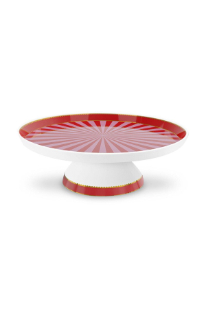 ACCESORII PENTRU MASĂ - Suport tort cu picior LoveBirdsRed