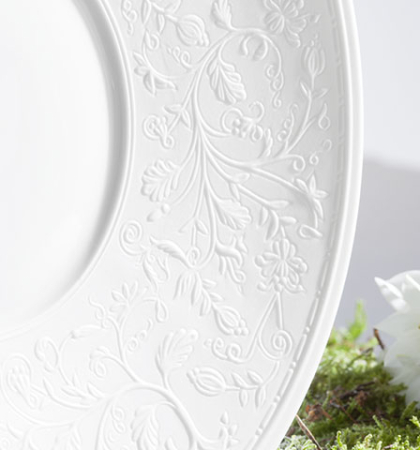 Swan Satin White ceainic/cafetiera [2]