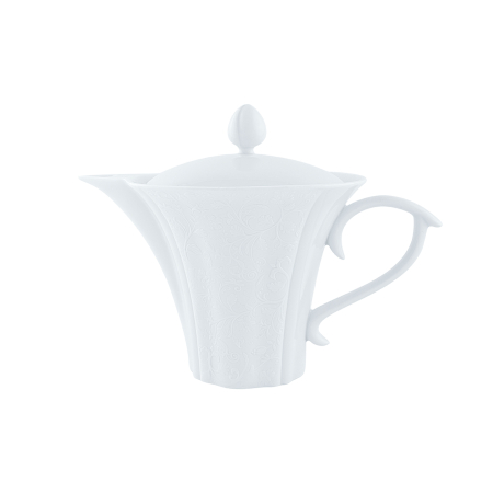 SWAN - Swan Satin White ceainic/cafetiera