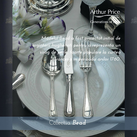 FĂRĂ CATEGORIE - Tacamuri argintate set 12 persoane (88 piese)