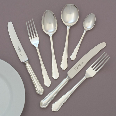 Tacamuri argintate set 6 persoane (62 piese) [1]