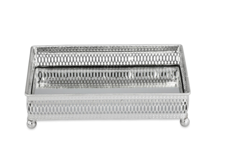 ACCESORII PENTRU MASĂ - Tava oglinda Klein dreptunghiulara 23 x 15 cm