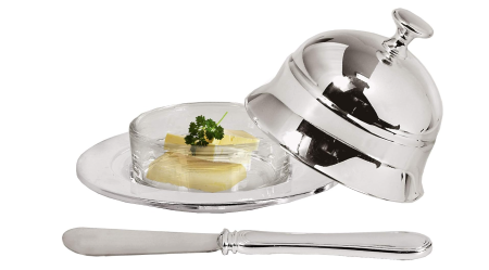 PRET - Untiera argintata rotunda