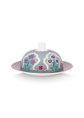 FLOWER FESTIVAL BLUE - Untiera cu capac FestivalFlowerBlue