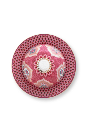 Untiera cu capac FestivalFlowerRed [1]