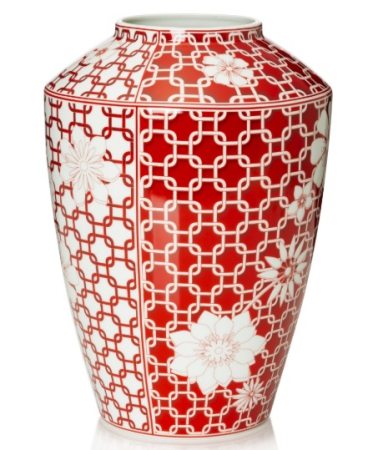 VAZE DECORATIVE - Vaza portelan colectia Flower Deco