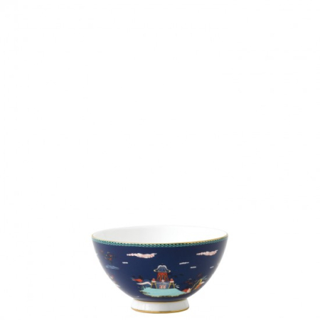 BOLURI DECO - Wonderlust Blue Pagoda bol