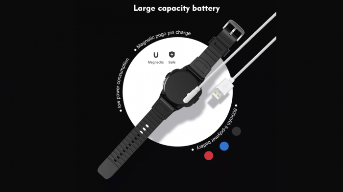 Ceas Smartwatch Sport copii GPS 4G, cu localizare GPS, WIFI, Buton SOS, Camera foto frontala, Functie Telefon, Monitorizare spion, Ecran rotund IPS Touch Screen 1.28inch [4]