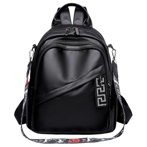 Rucsac Dama Oblic AZeira®, Piele Ecologica Premium, Versatil, Impermeabil, Usor, dimensiuni 30x25x9 CM [2]