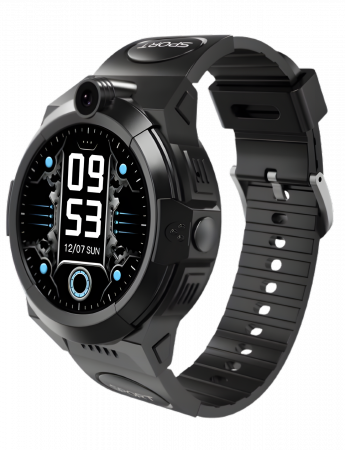 Rucsacuri - Ceas Smartwatch Sport copii GPS 4G, cu localizare GPS, WIFI, Buton SOS, Camera foto frontala, Functie Telefon, Monitorizare spion, Ecran rotund IPS Touch Screen 1.28inch