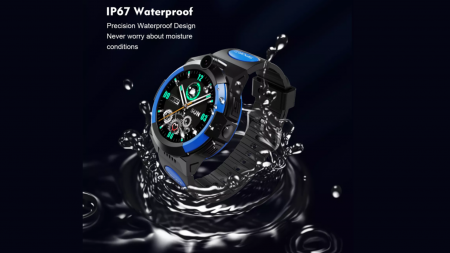 Ceas Smartwatch Sport copii GPS 4G, cu localizare GPS, WIFI, Buton SOS, Camera foto frontala, Functie Telefon, Monitorizare spion, Ecran rotund IPS Touch Screen 1.28inch [10]