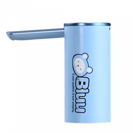 Dispenser Digital de Apa - Pompa electrica apa cu afisaj LED AZeira®, Ecran digital, Indicator nivel baterie, Dozarea cantitatii de apa, Compatibil cu bidoane de apa de 5L/10L/15L/20L