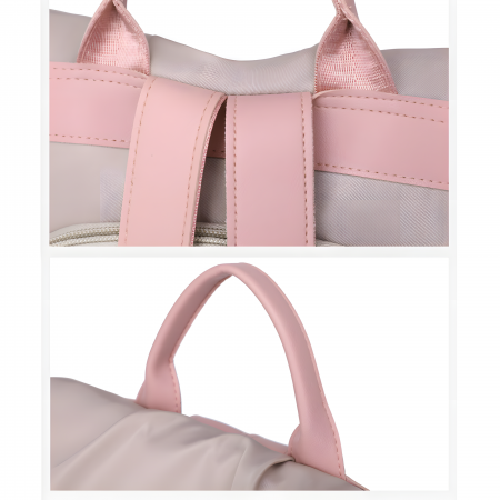 Rucsac dama 2in1 cu Broderie in relief AZeira®, Anti-furt, Versatil, Impermeabil, Material usor si fin de calitate superioara, 32*30*13 CM [5]