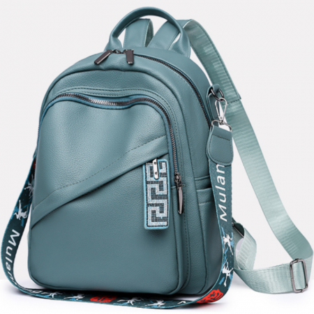 Rucsacuri - Rucsac Dama Oblic AZeira®, Piele Ecologica Premium, Versatil, Impermeabil, Usor, dimensiuni 30x25x9 CM