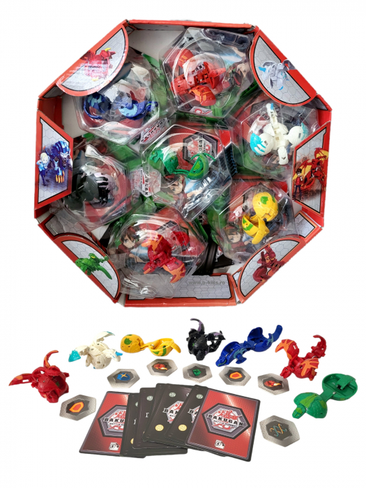 Set 7 Figurine Bakugan Battle Pack - Dragonoid [1]
