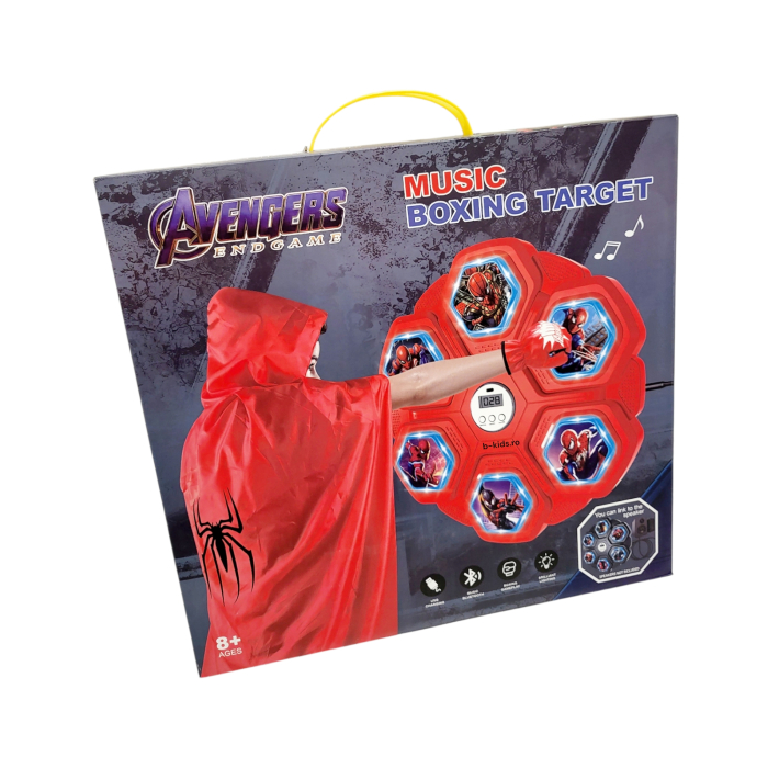 Aparat de Box electronic cu Afisaj, Muzică și Lumini – Ediție Avengers Endgame [4]