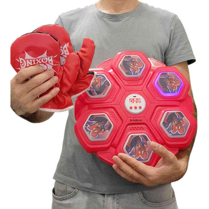 Aparat de Box electronic cu Afisaj, Muzică și Lumini – Ediție Avengers Endgame [5]