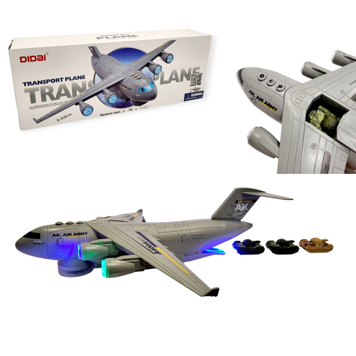 Avion de Transport Militar – cu Trei Mini Tancuri [2]