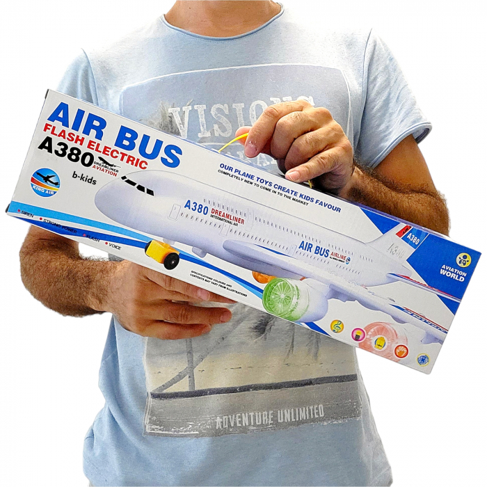 Avion mare cu sunete si lumini, b-kids [6]