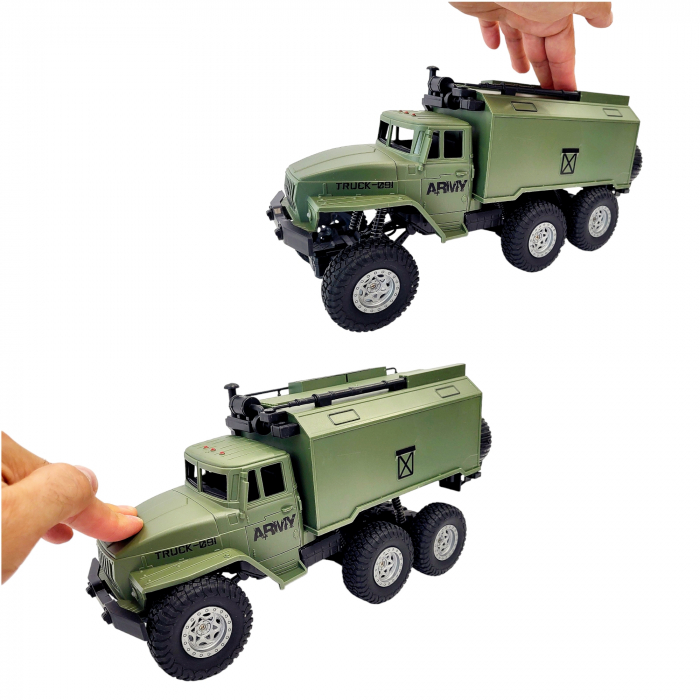 Camion militar -Military Truck- cu telecomanda si acumulator. [9]