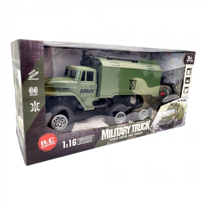 Camion militar -Military Truck- cu telecomanda si acumulator. [3]