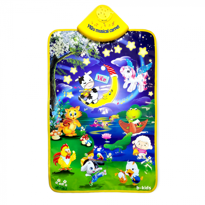 Covor muzical cu diferite functii - Animals Music Night [1]
