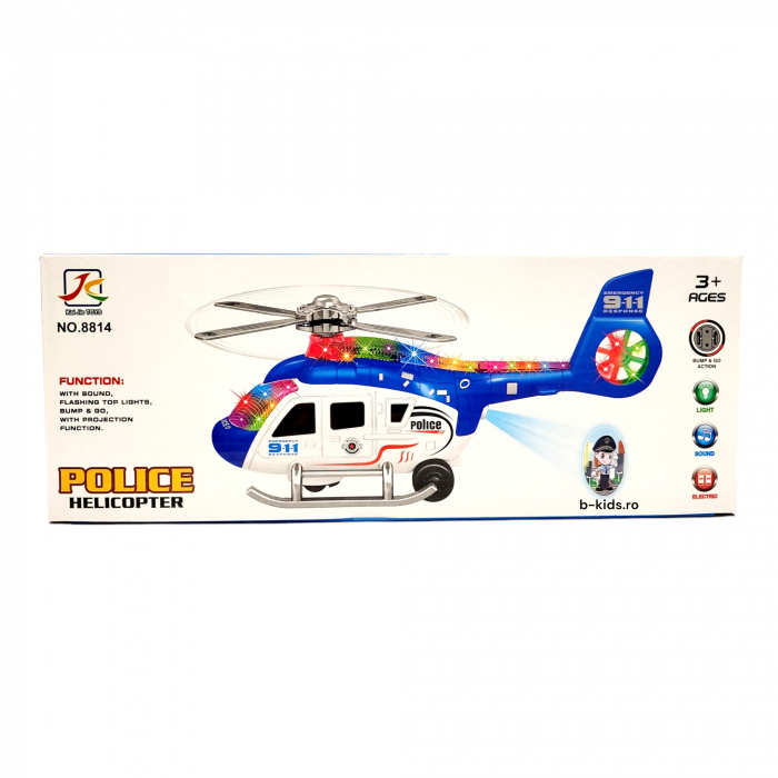 Elicopter politie cu lumini si proiectile imagine [2]