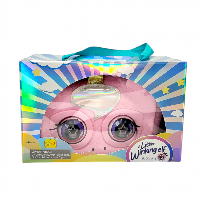 Gentuta interactiva Purse Pets, roz, Unicorn [3]