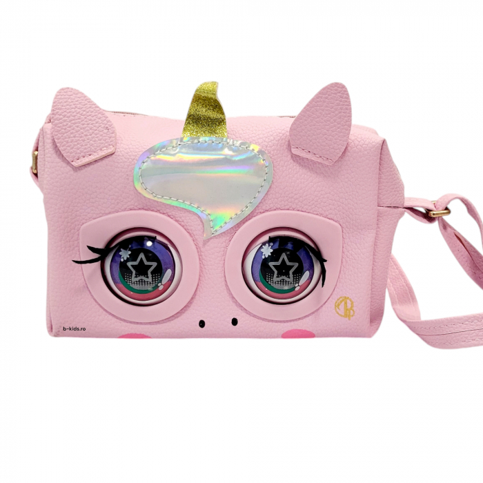 Gentuta interactiva Purse Pets, roz, Unicorn [1]