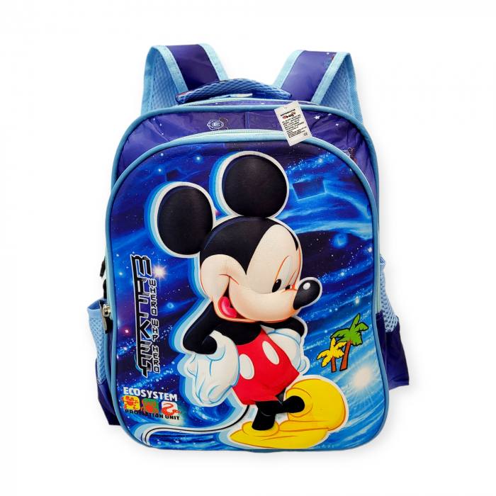 Ghiozdanel pentru scoala, 37 cm, Mickey Mouse, 3D [1]
