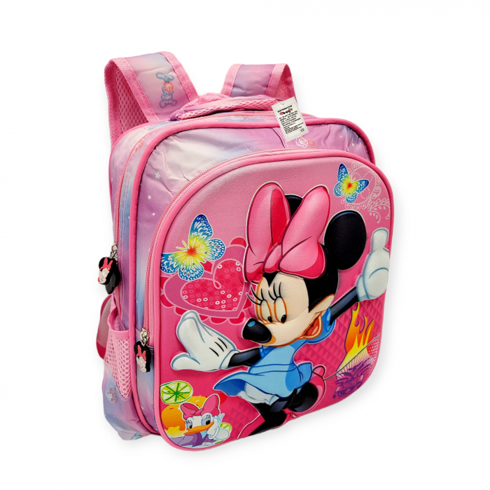 Ghiozdanel pentru scoala, 37 cm, Minnie Mouse, 3D [2]