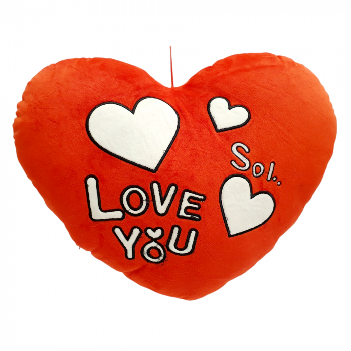 Inima de plus cu textul "Love You" [1]