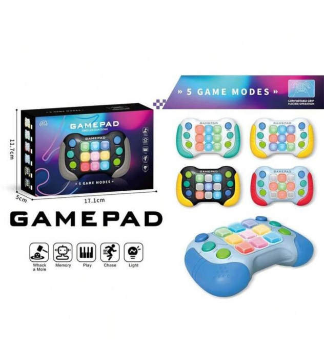 Joc Gamepad - pop-it/consola electronica cu lunini. [3]