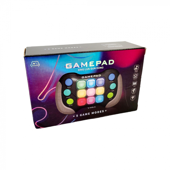 Joc Gamepad - pop-it/consola electronica cu lunini. [6]