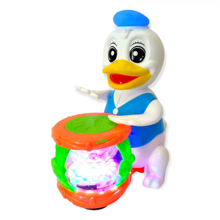 Jucarie bebe - Ratoiul Donald cu toba - Happy Drummer [2]