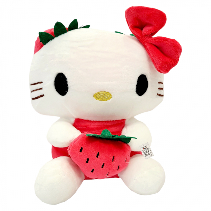 Jucarie de plus - Hello Kity, roz corai, 20 cm [1]