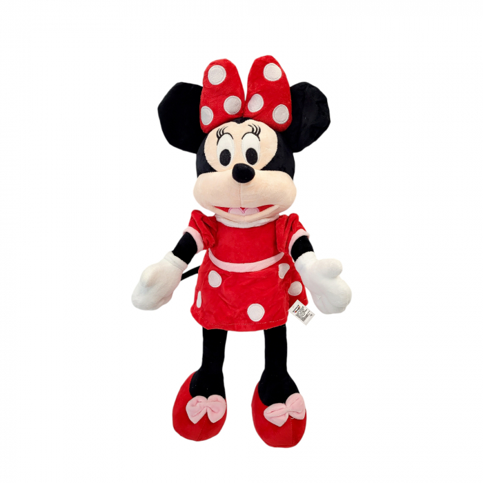 Jucarie de plus Minnie Mouse personaj, 40 cm, rosie [1]