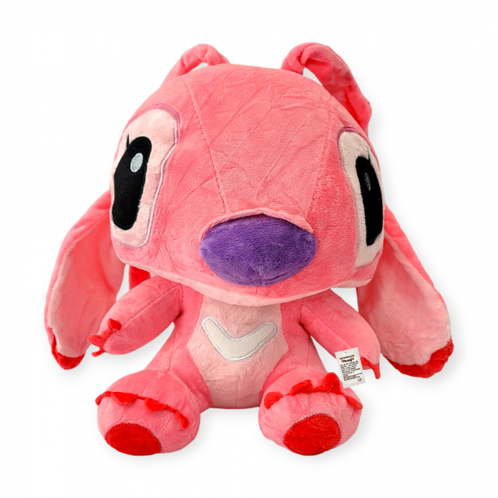 Jucarie de plus mare Angel Stitch personaj din Lilo Sritch, roz, 25 cm [5]