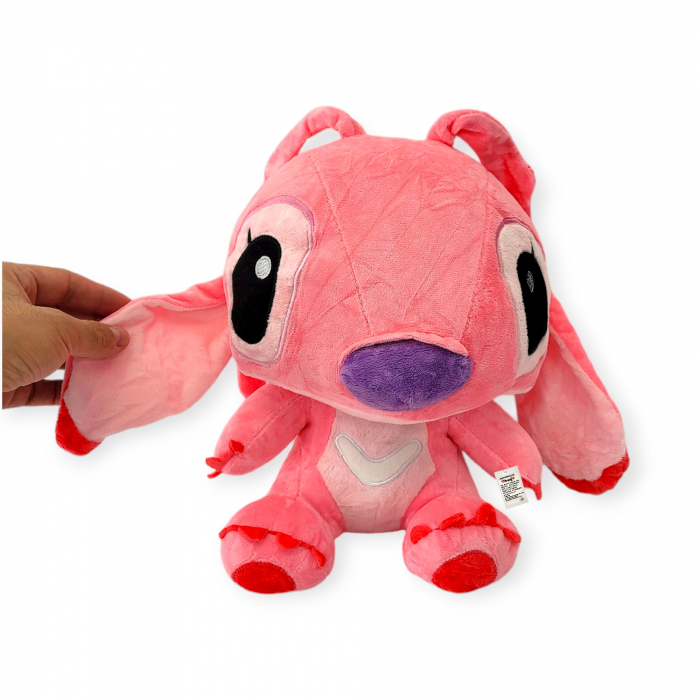 Jucarie de plus mare Angel Stitch personaj din Lilo Sritch, roz, 25 cm [2]