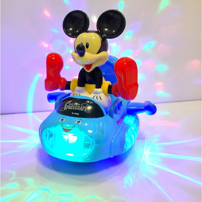 Jucarie Colorful Spacecraft - Mickey Mouse cu sunete si lumini 3D [2]